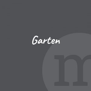 Garten einrichten
