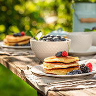 Sommerbrunch im Freien