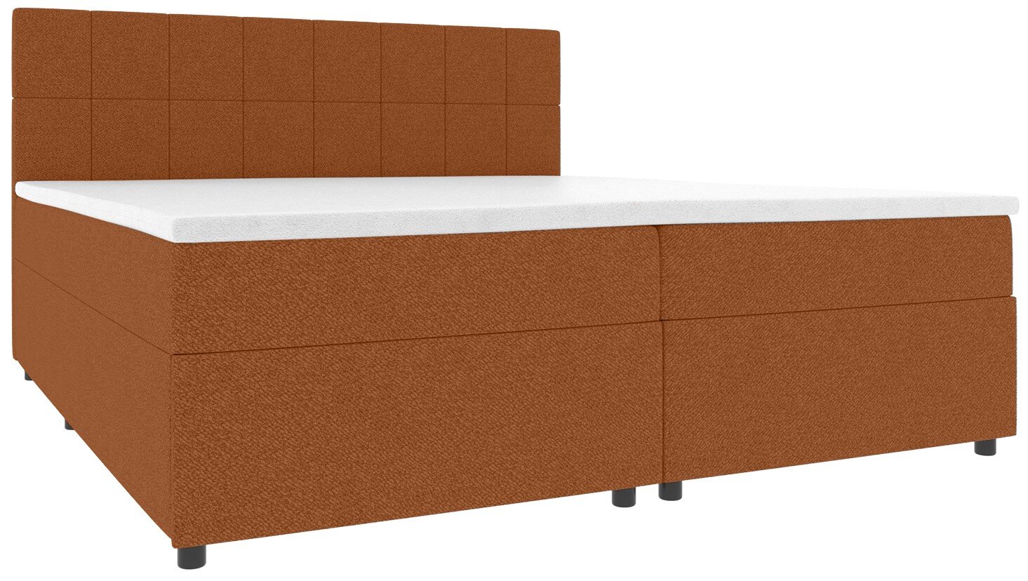 Z2 Boxbett ZEUS, rost, Webstoff