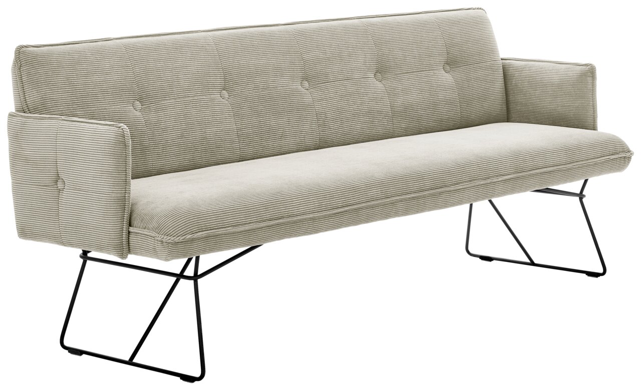 Pure Home Lifestyle Solobank 2-Sitzer klein COCONUT