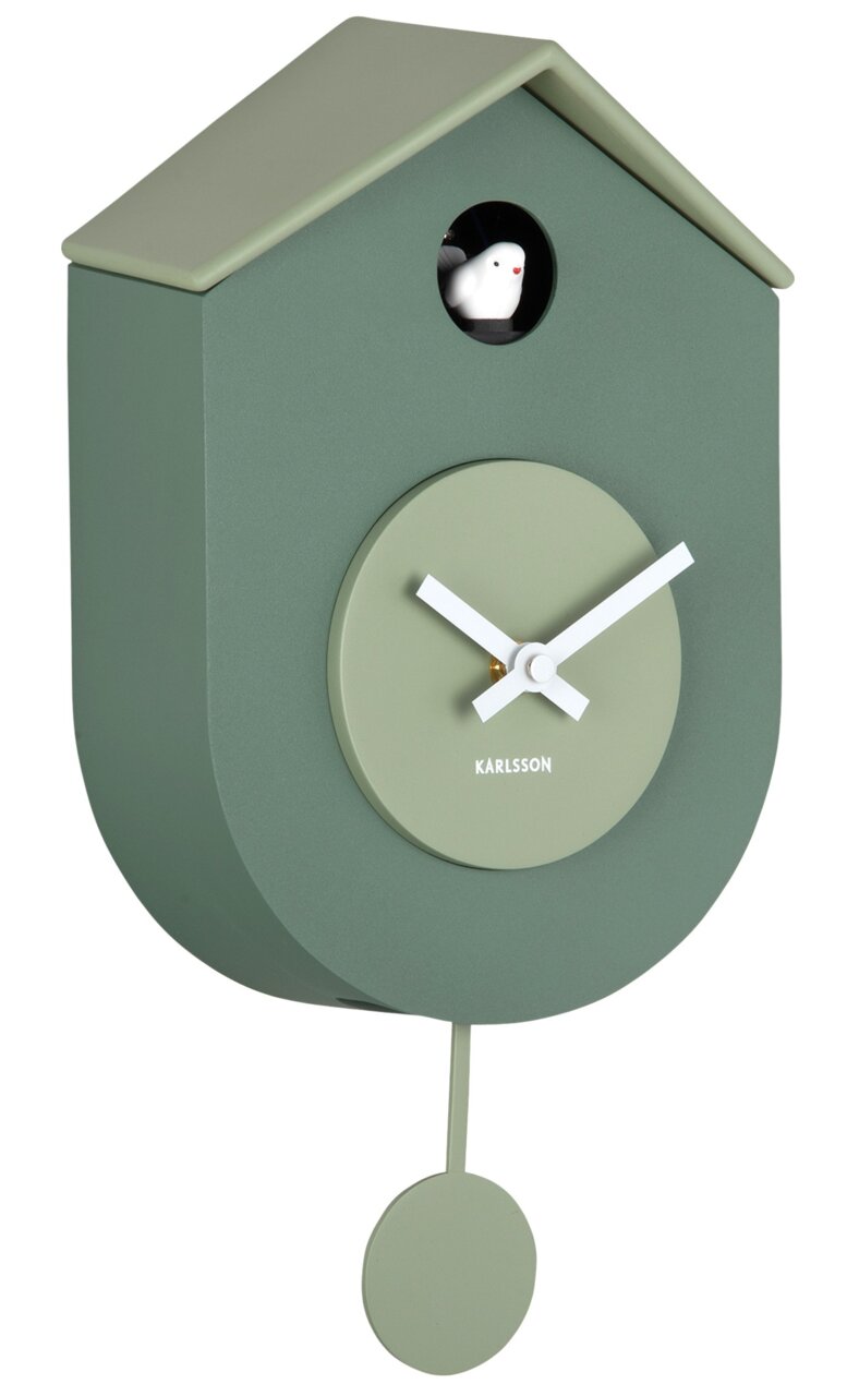 KARLSSON Wanduhr Grato CUCKOO