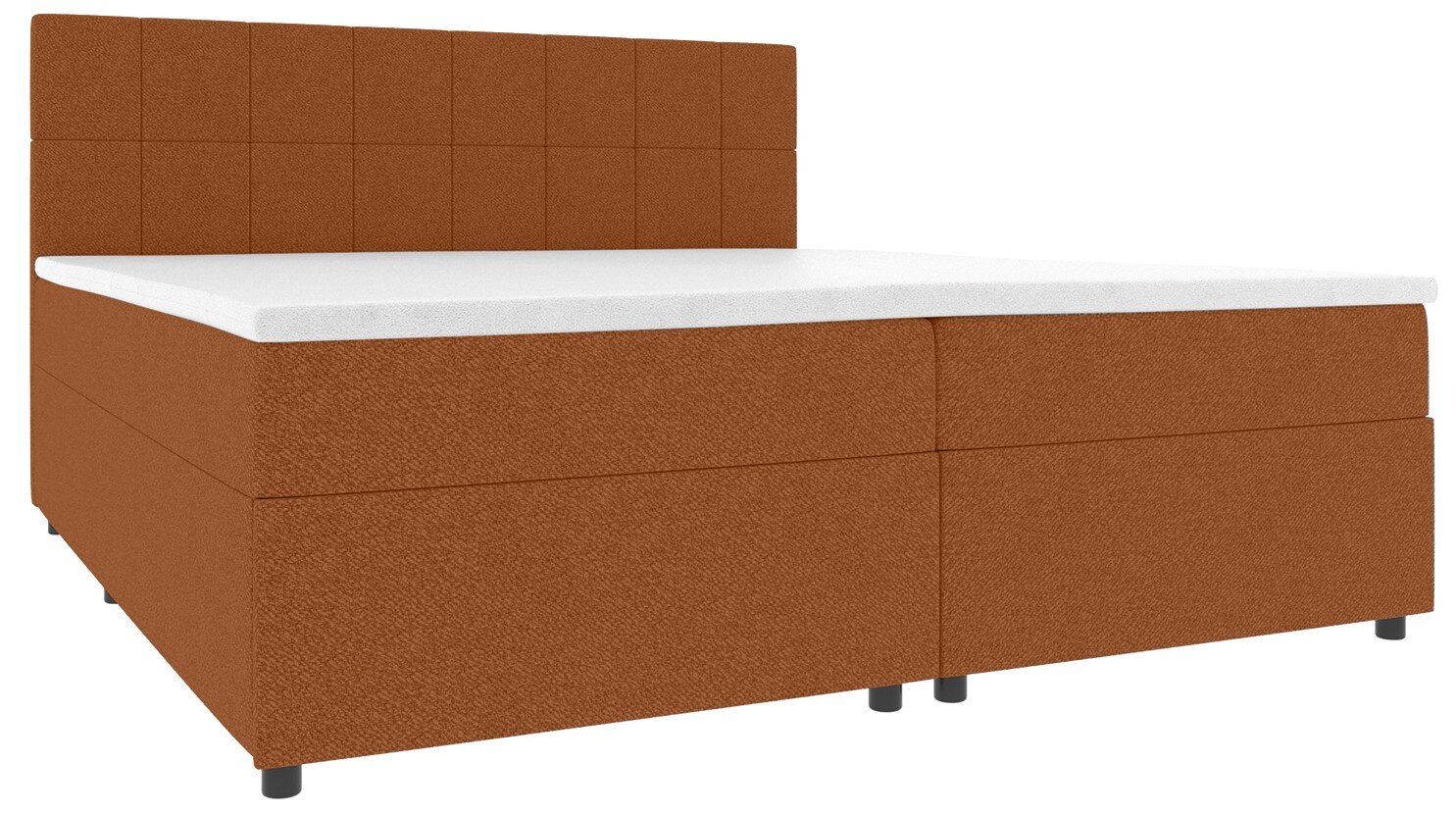 Z2 Boxbett ZEUS, rost, Webstoff