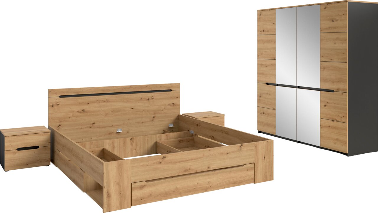 MID.YOU Schlafzimmer-Set CANU