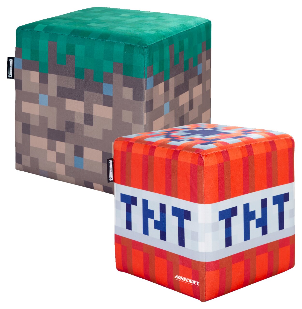Zurbrüggen Hocker (2er-Set) gepolstert MINECRAFT