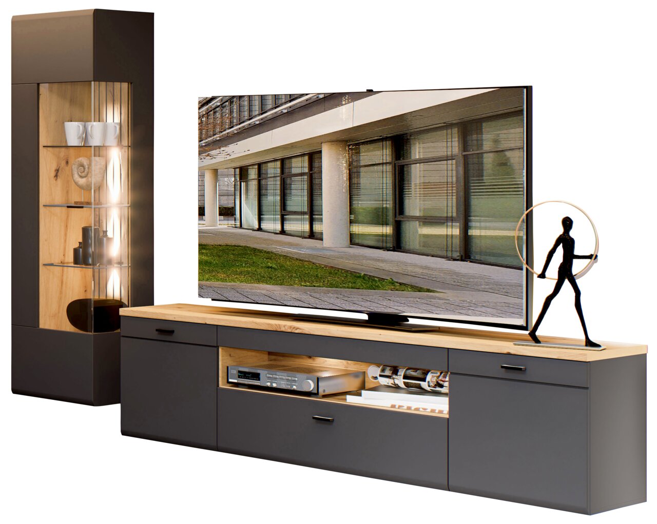 Stylife Hänge-TV-Wohnwand RENO