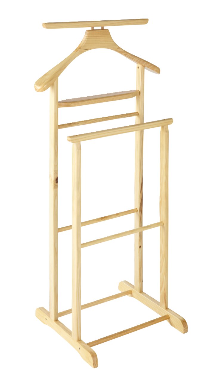 Z2 Herrendiener FUNNY, natur, MDF