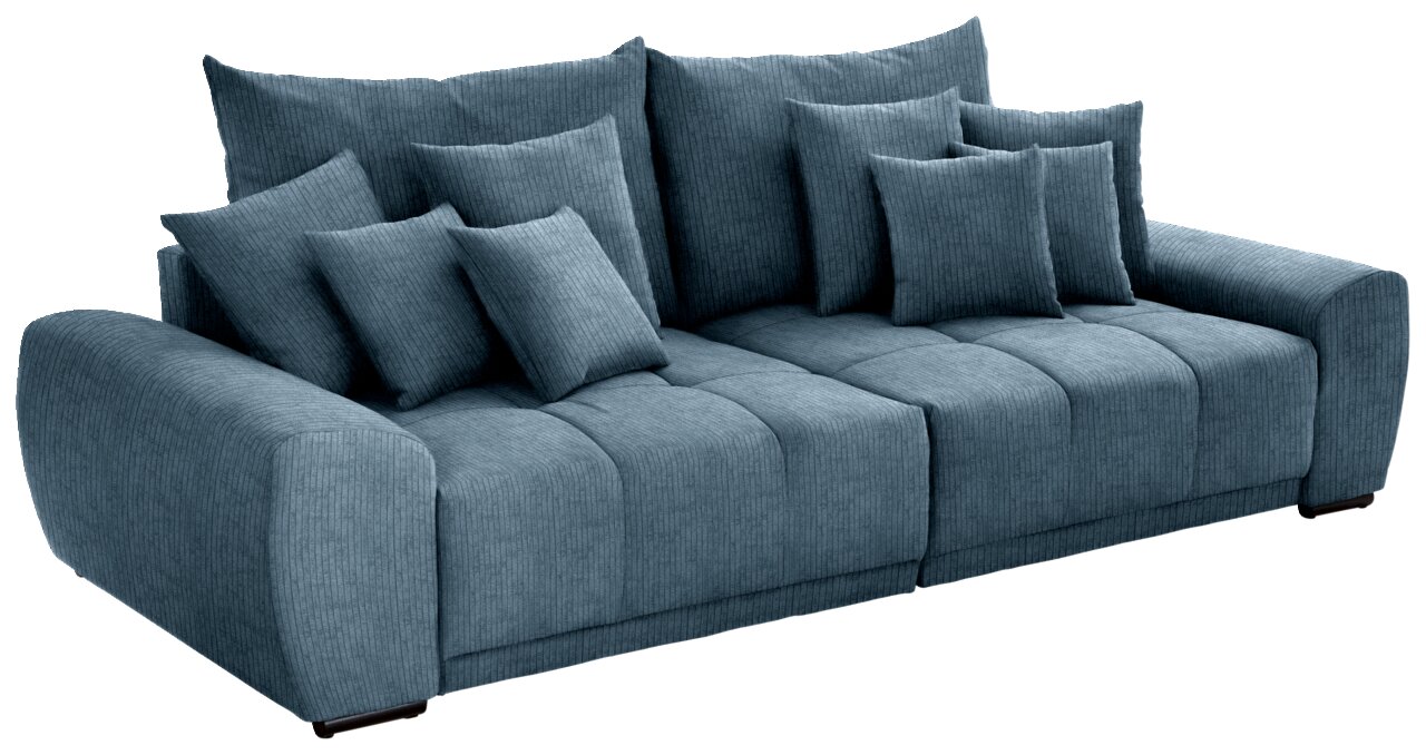 Z2 Big Sofa TAVANI, blau, Cord