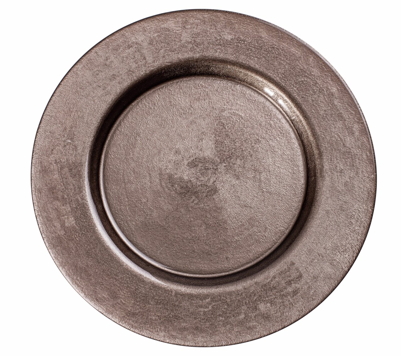 Novel Platzteller Hellbraun, Hellbraun, Glas