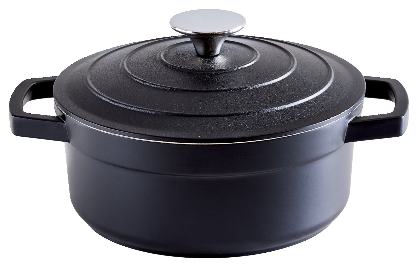 Homeware Kochtopf 20cm, schwarz, Aluminium Image