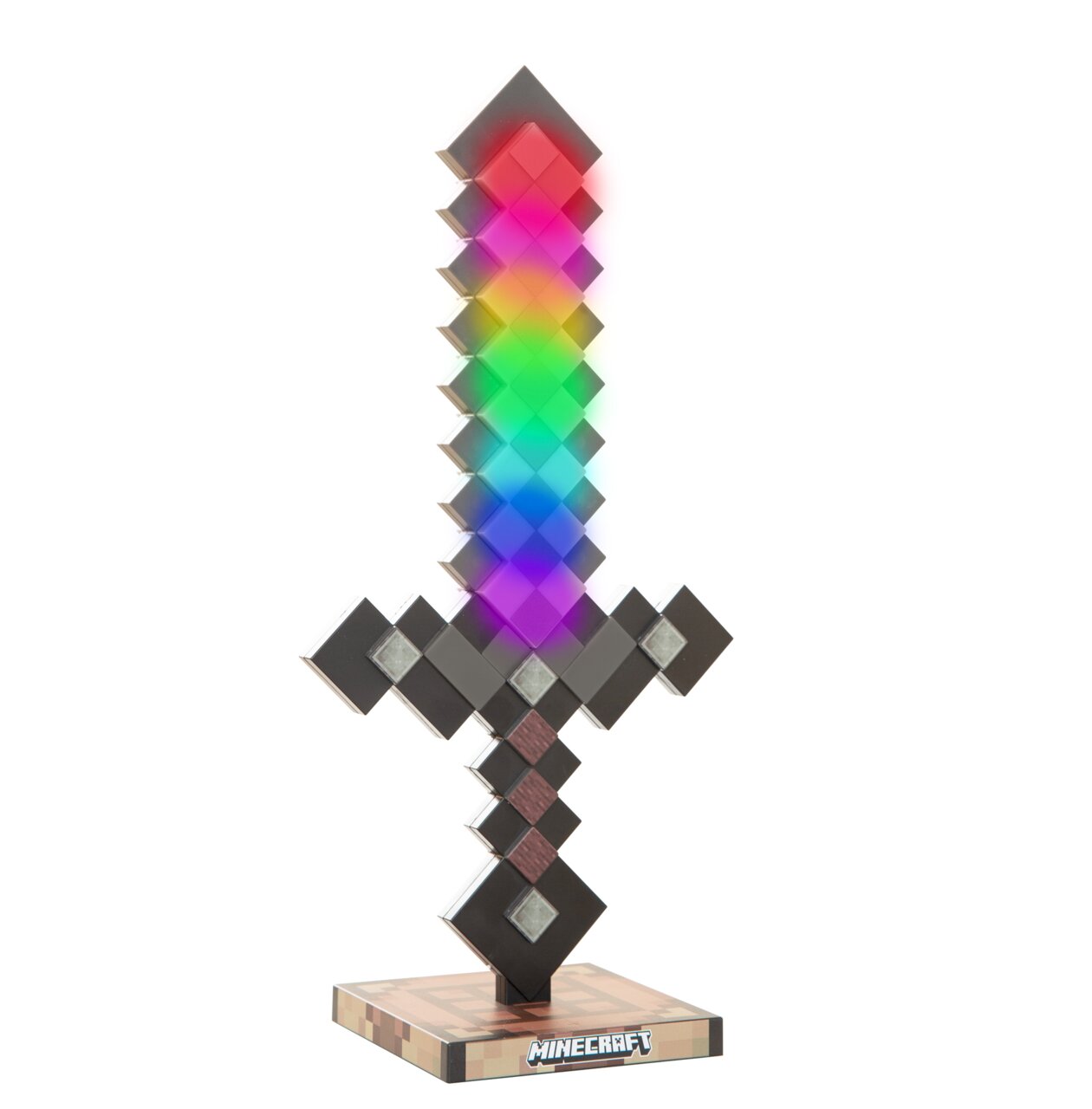 Zurbrüggen LED-Tischlampe NETHERITE MINECRAFT, Kunststoff
