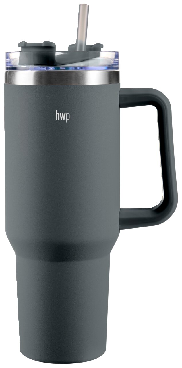 Homeware Thermobecher, grau, Edelstahl Image