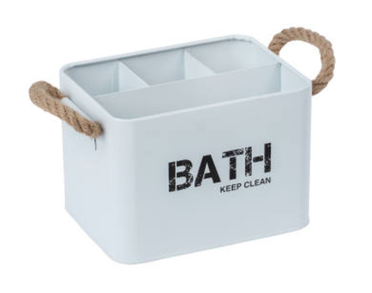 Wenko Badbox mit 4 Aufteilungen GARA, Stahl