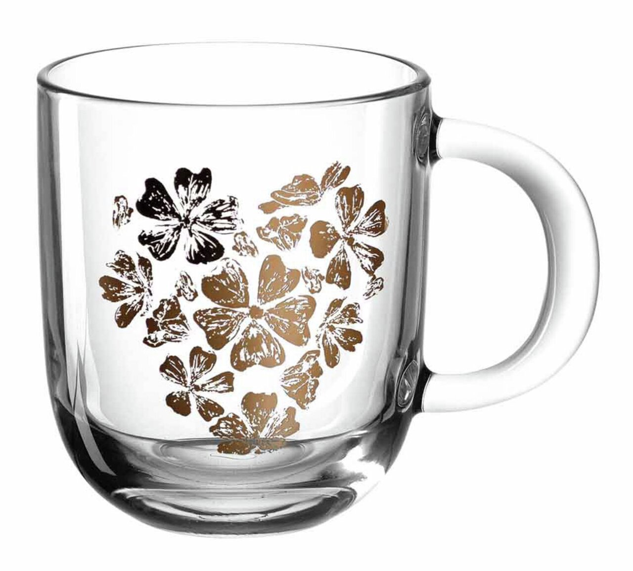 Leonardo Tasse Blumenherz, klar, Glas Image