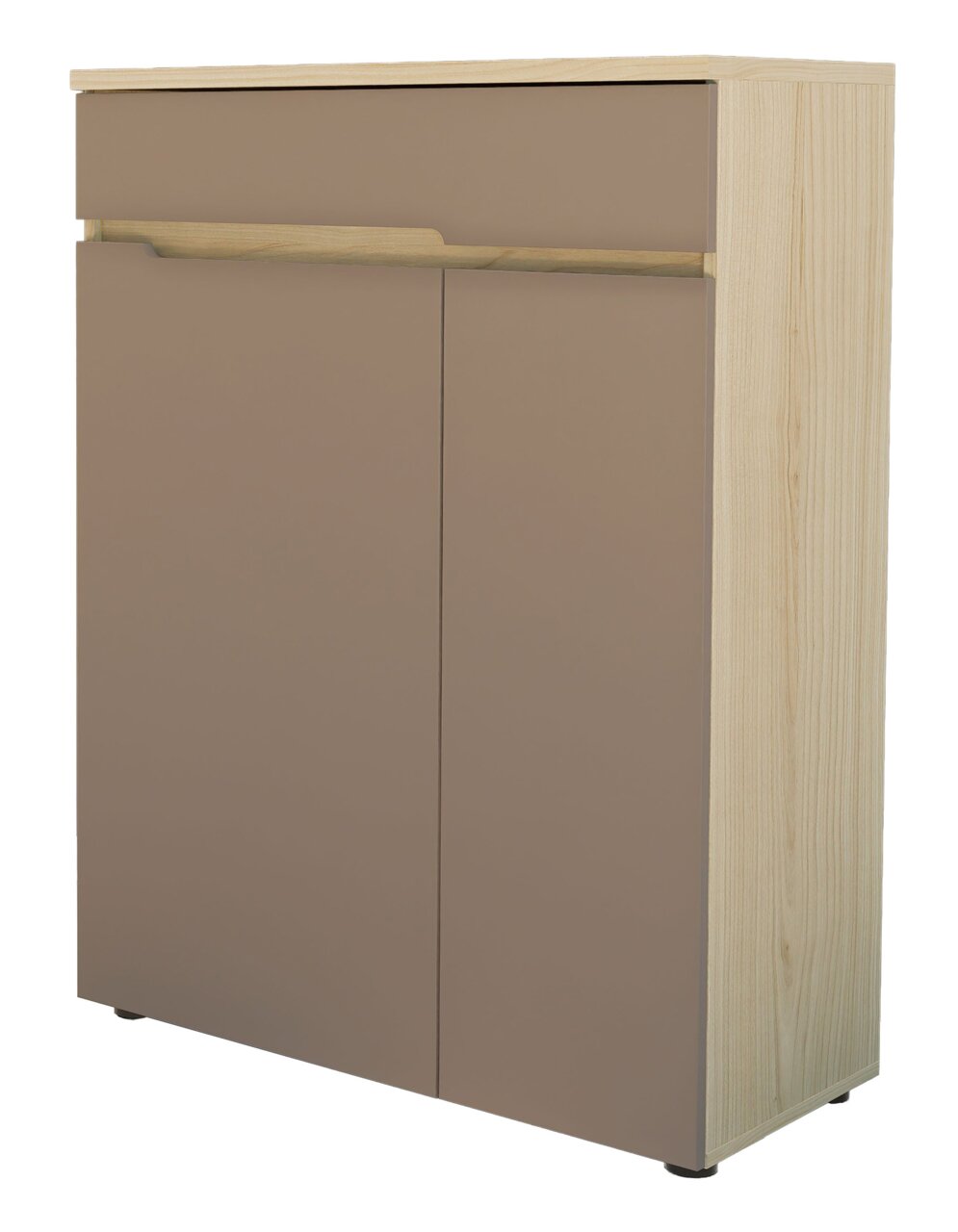 Voleo Schuhschrank BOSTON, basalt, Holznachbildung Image