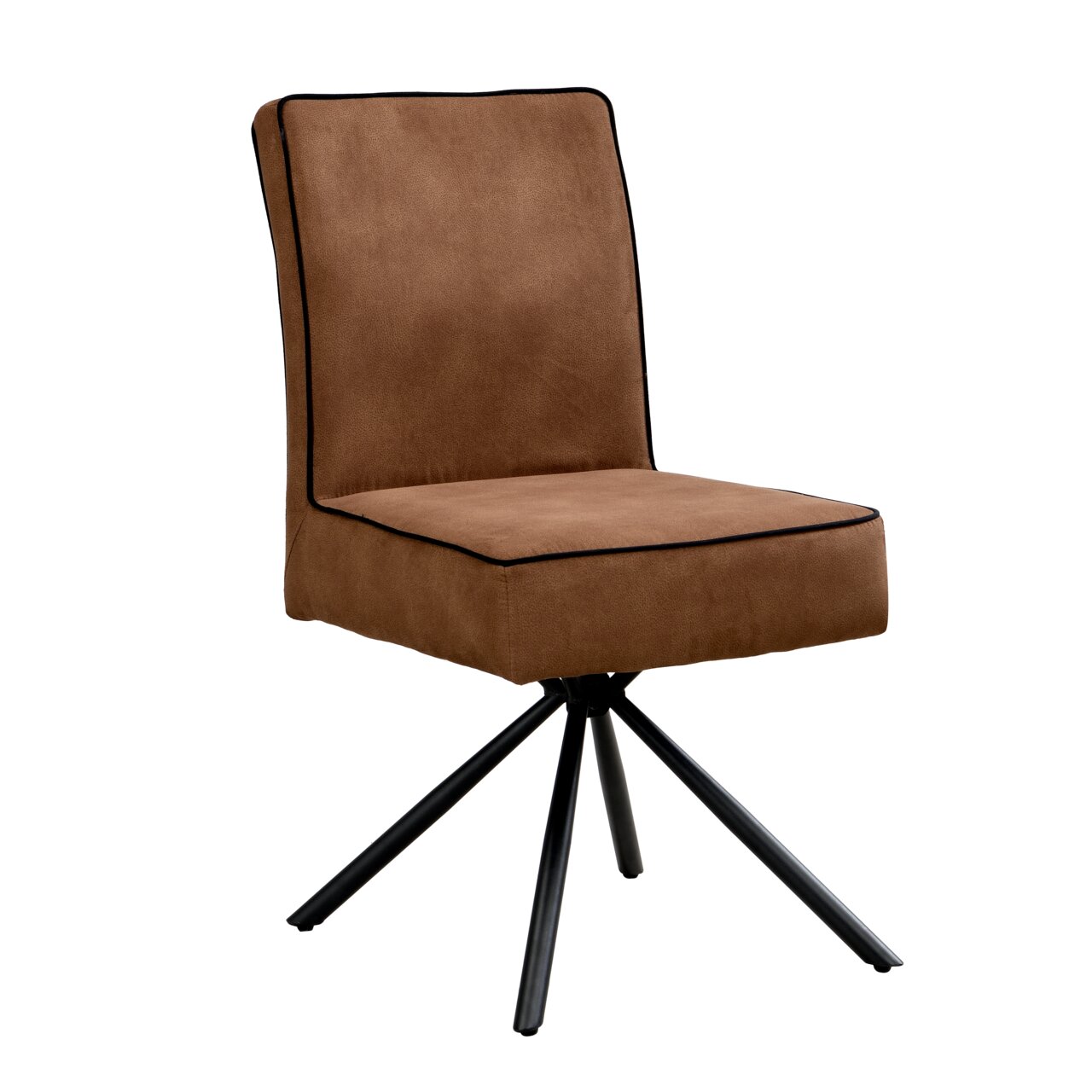 Z2 Stuhl ELMAR, Cognac, Stoff