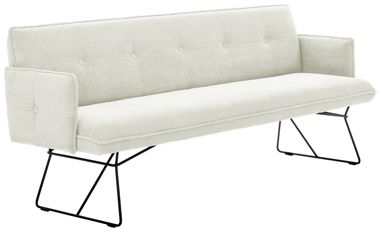 Pure Home Lifestyle Solobank 2-Sitzer klein COCONUT