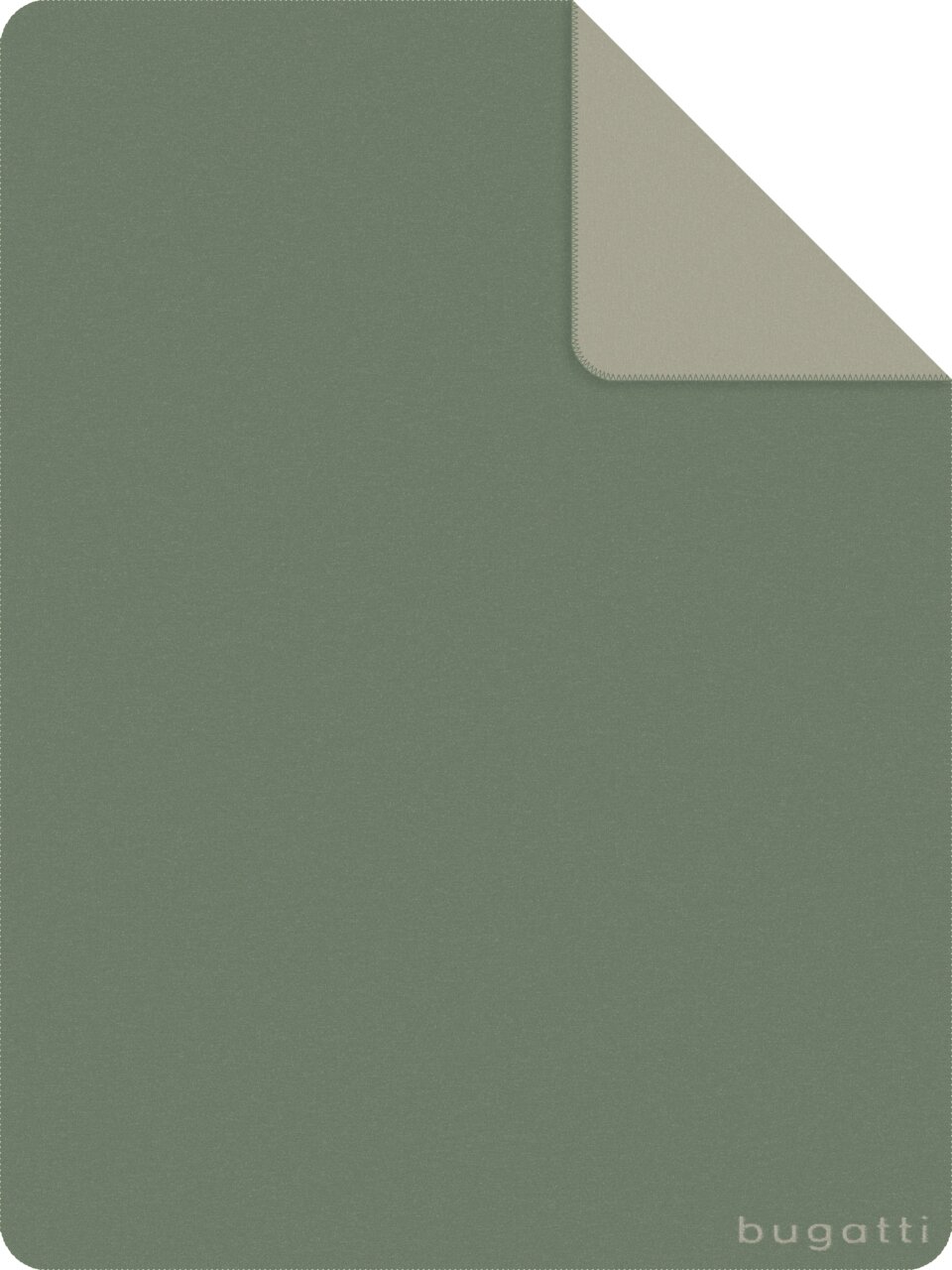 Bugatti Decke BUGATTI, olive, Mischgewebe
