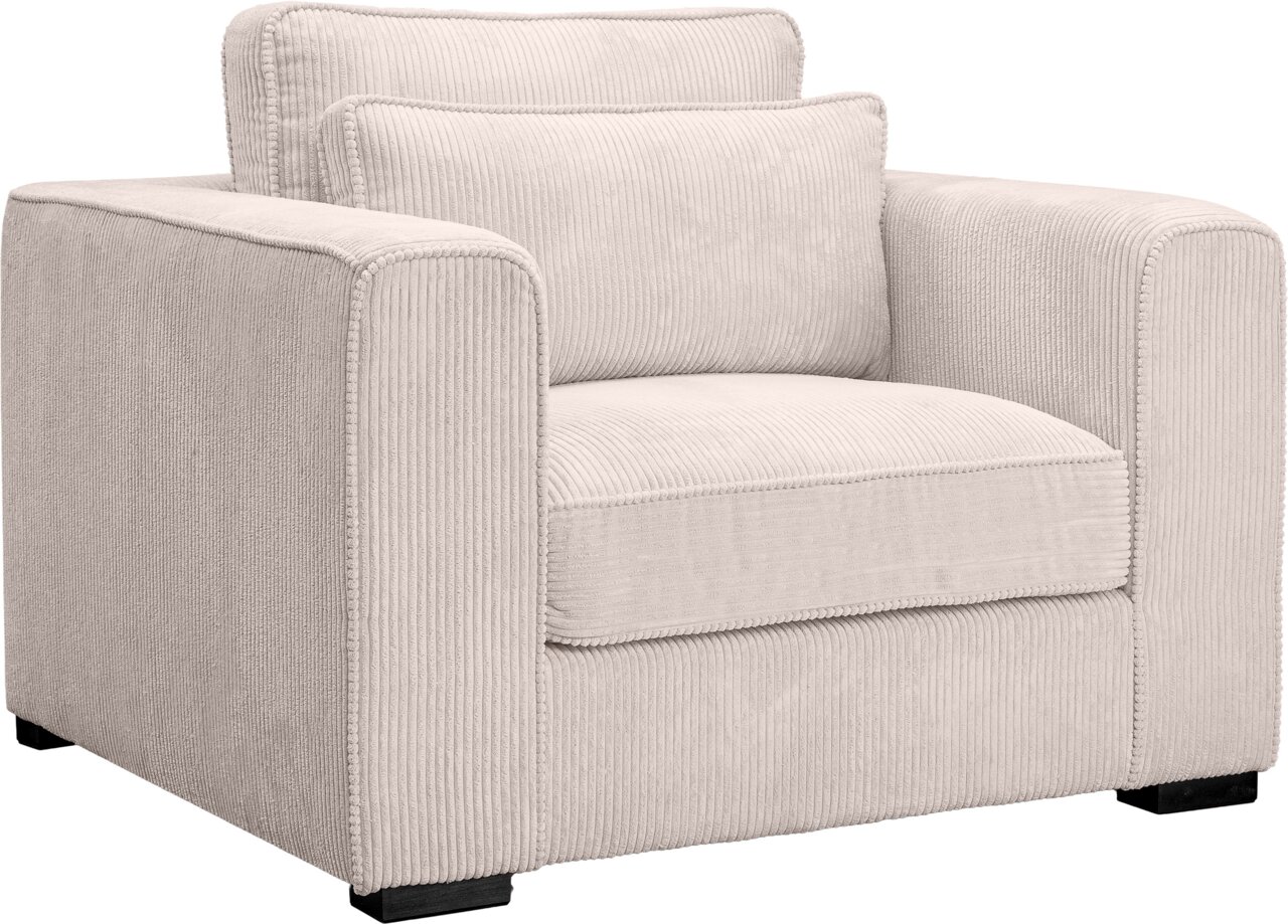 MID.YOU 1-Sitzer ALMERA, beige, Cord