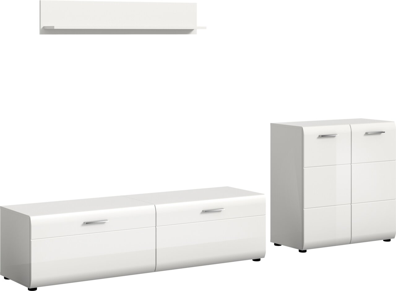 MID.YOU Wohnkombination ICE, Holznachbildung