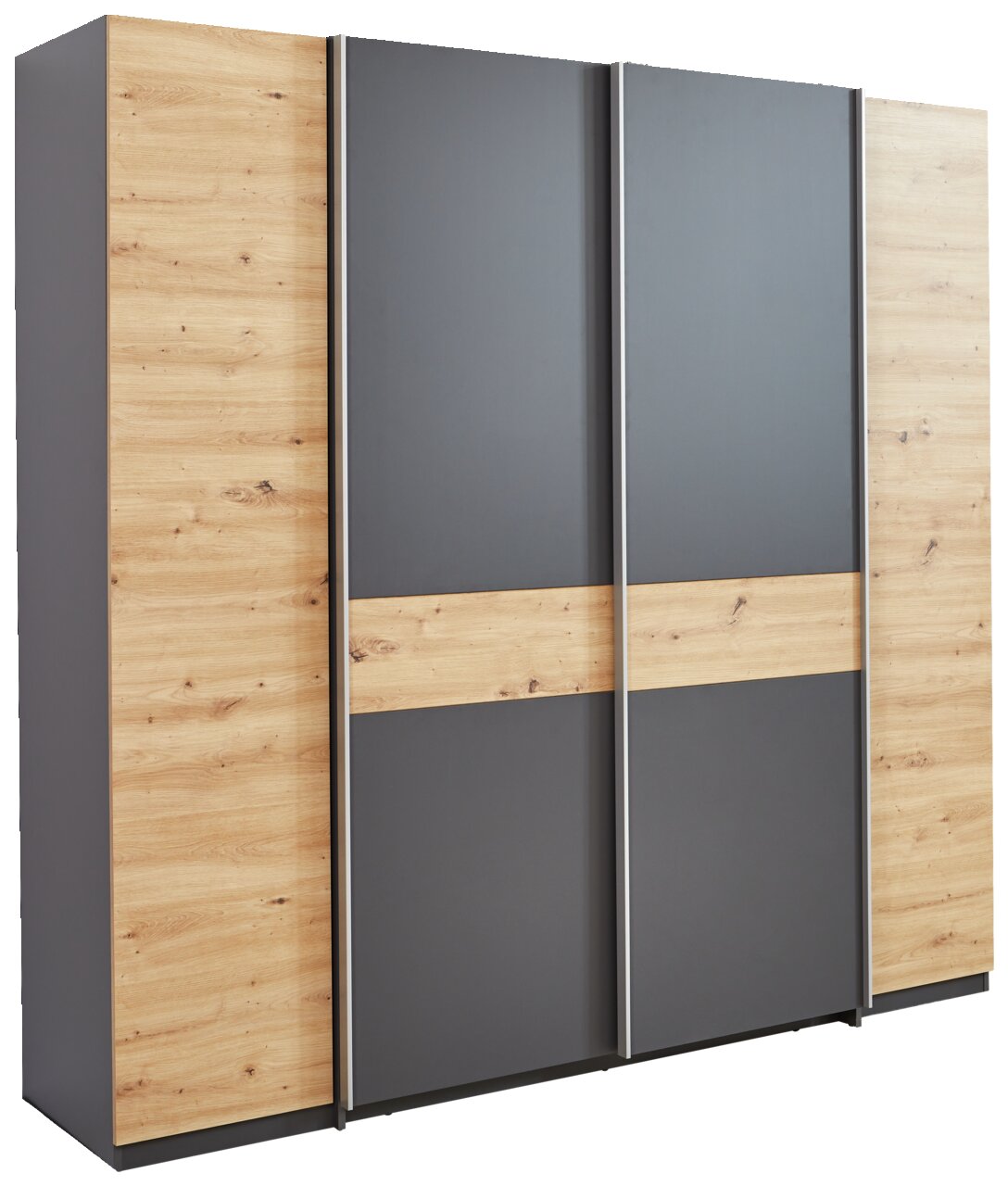 Z2 Dreh-/Schwebetürenschrank 4trg FABIO