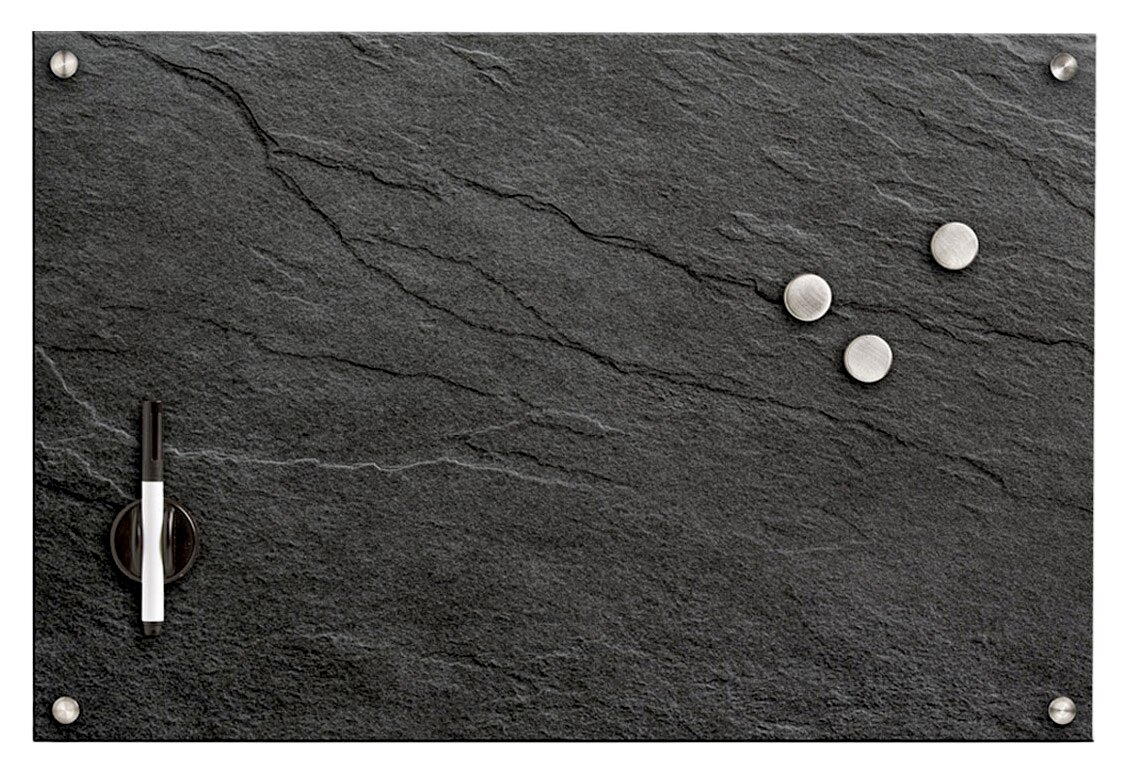 Zeller Present Memoboard 'Schiefer' 40x60cm