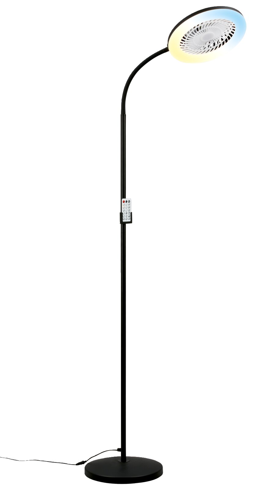 Briloner Stehleuchte mit Ventilator WINDY