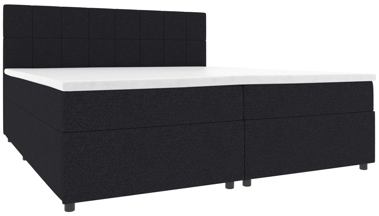 Z2 Boxbett ZEUS, schwarz, Webstoff Image