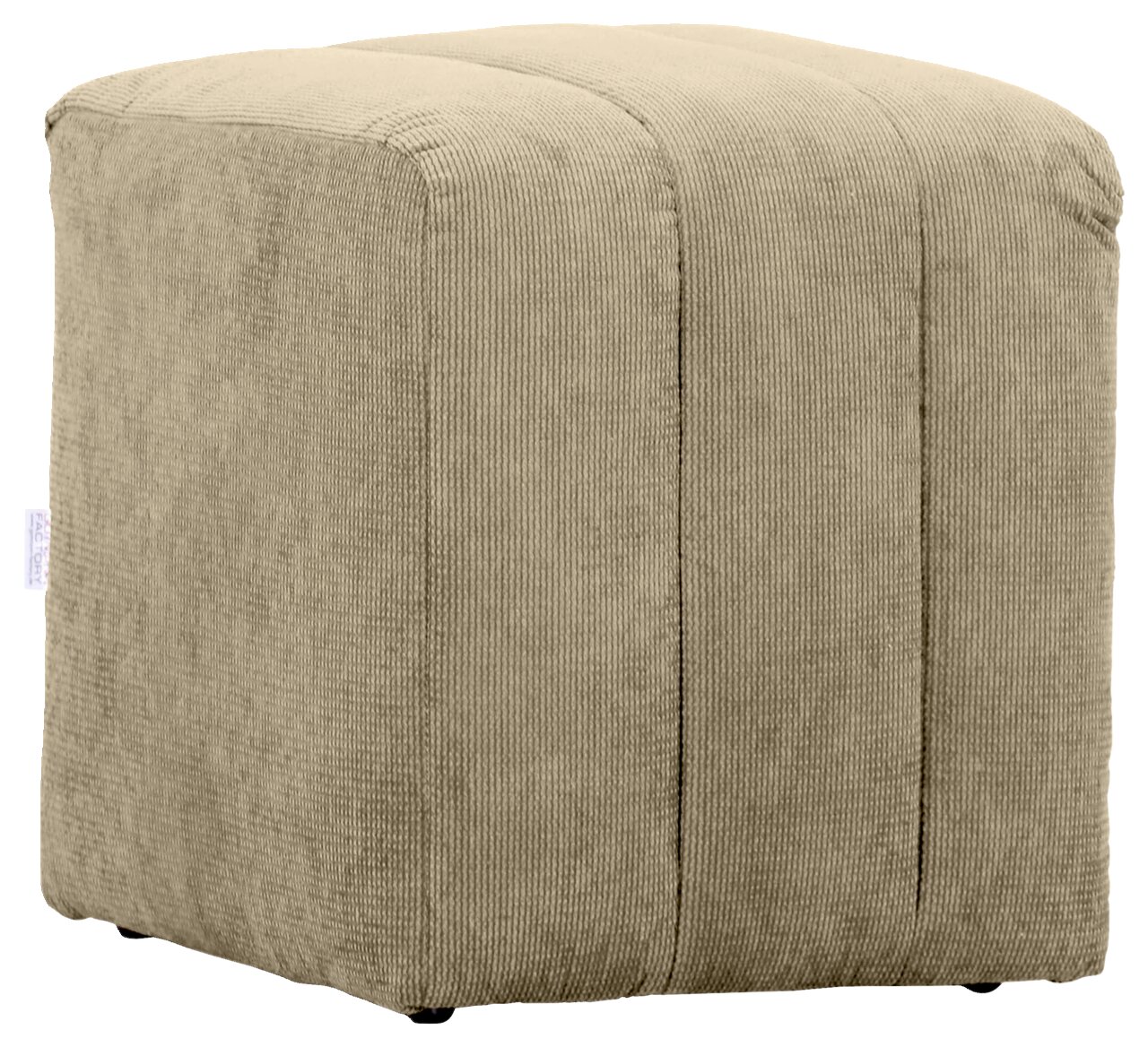 Novel Hocker LAILA, taupe, Cord