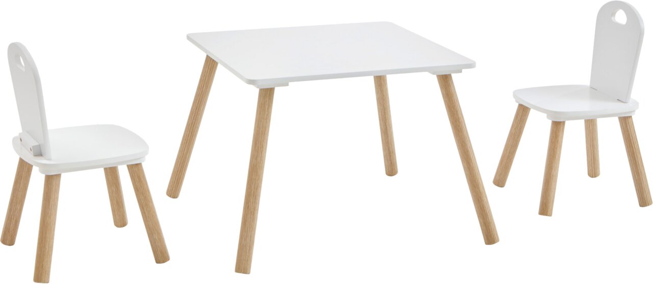 MID.YOU Kindermöbel 3er-Set SMALL, Pinie, Holznachbildung