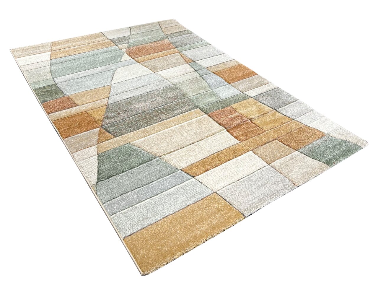 Merinos Webteppich DIAMOND, multicolour, Textilfaser Image