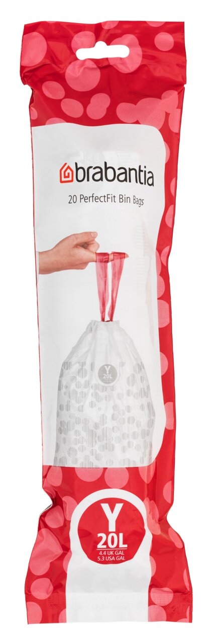Brabantia 20 Müllbeutel PERFECTFIT