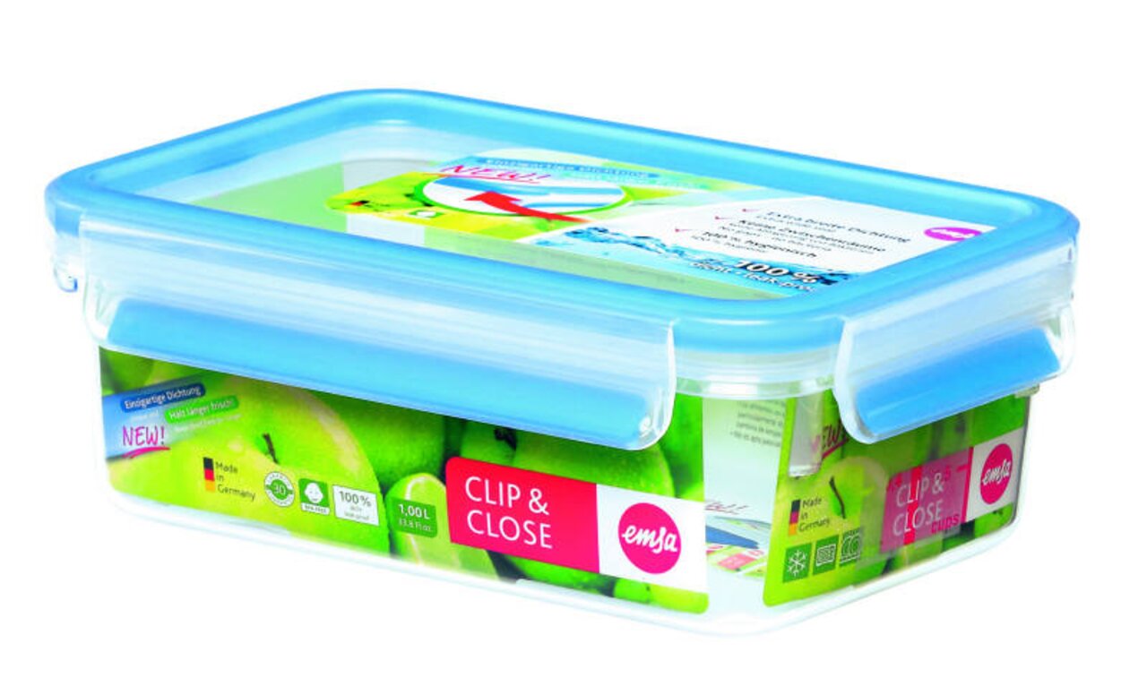 Emsa Dose CLIP & CLOSE 1,0 Liter