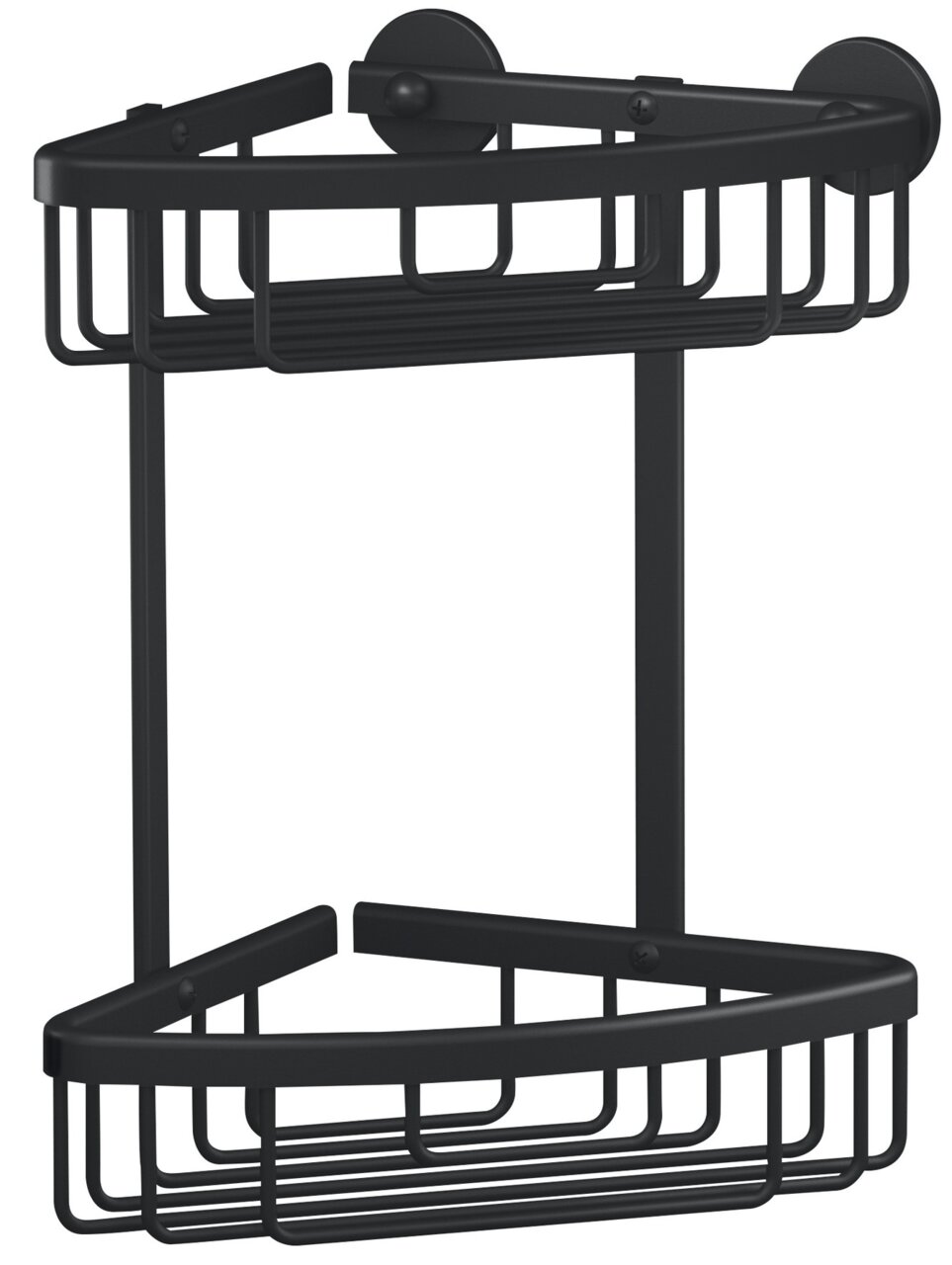 Tesa Eckduschkorb ALUXX BLACK