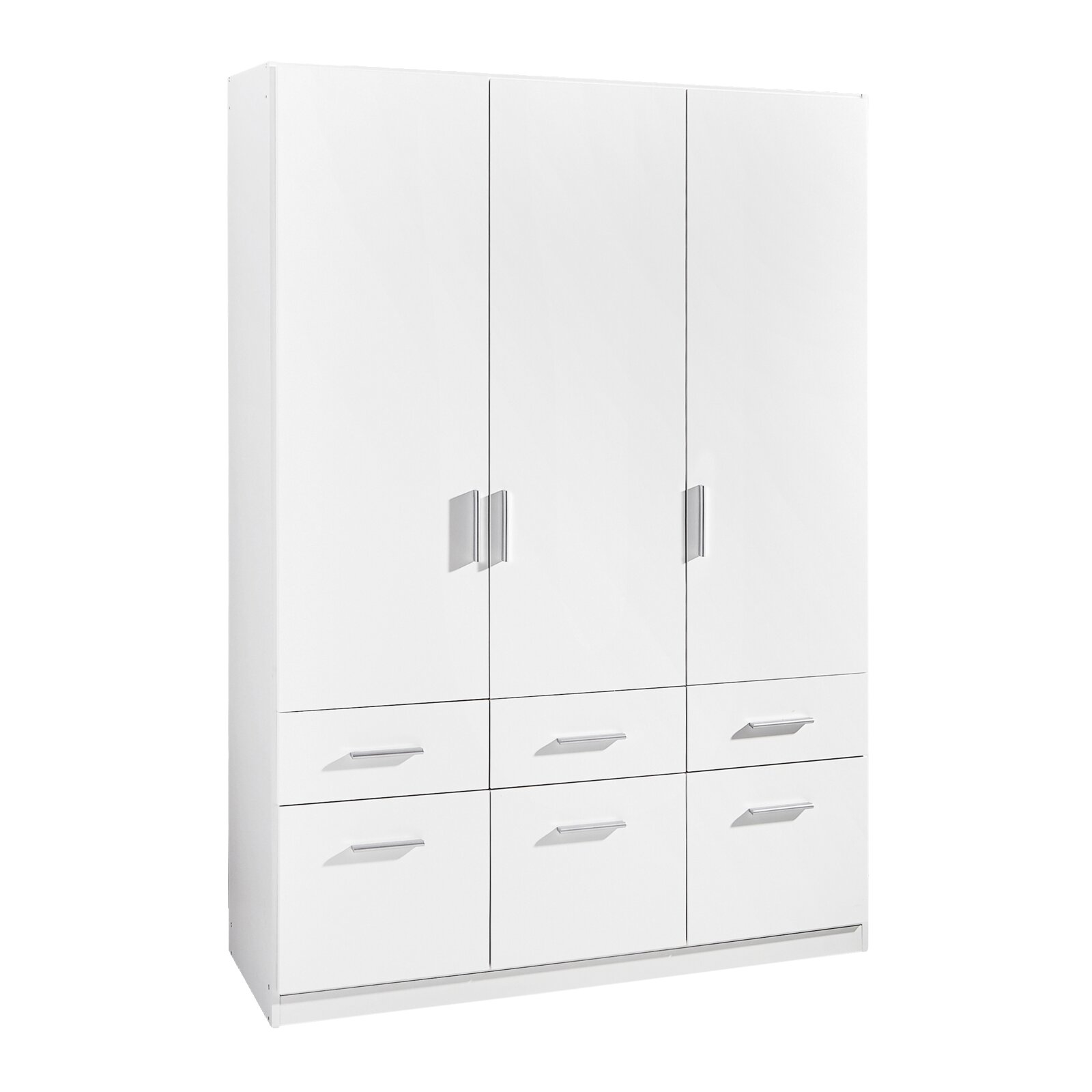 Z2 Drehtürenschrank 3-türig CELLE, Holznachbildung Image