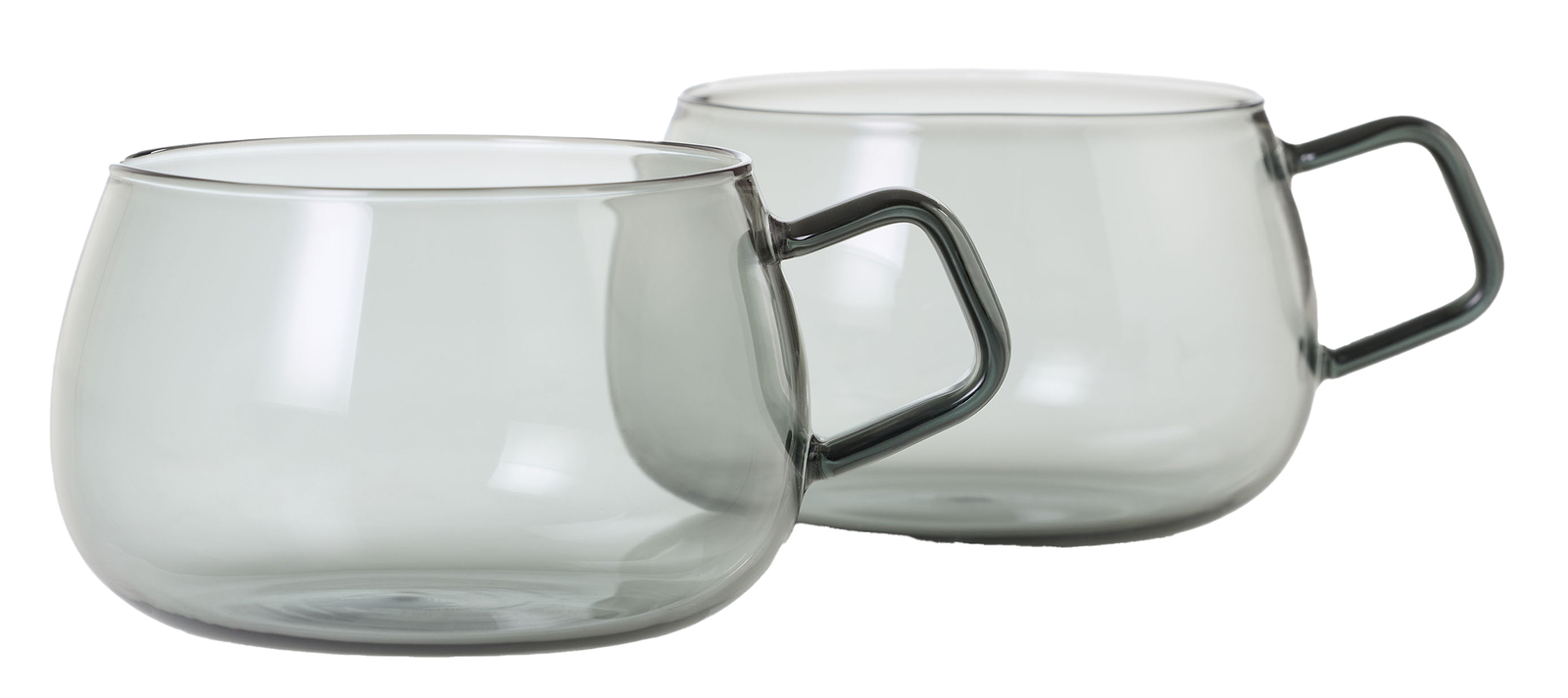 Ad Hoc Tassen 2-tlg. YUNA, Glas