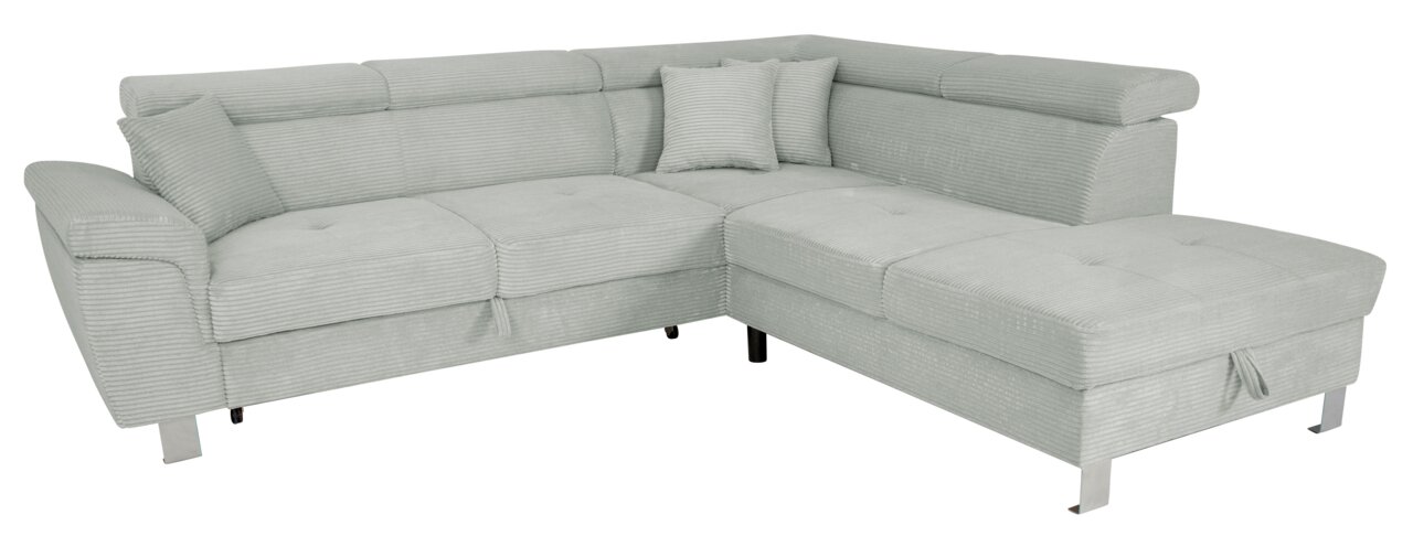 Z2 Ecksofa PINK, grau, Cord