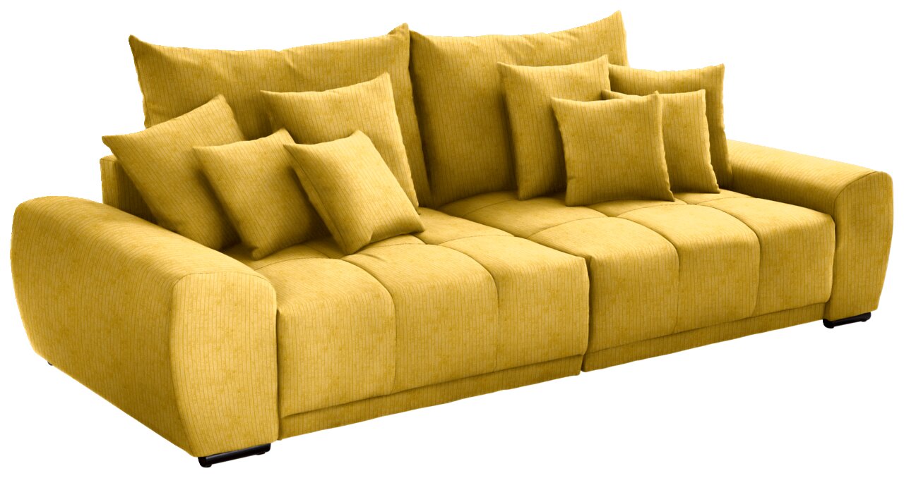 Z2 Big Sofa TAVANI, gelb, Cord