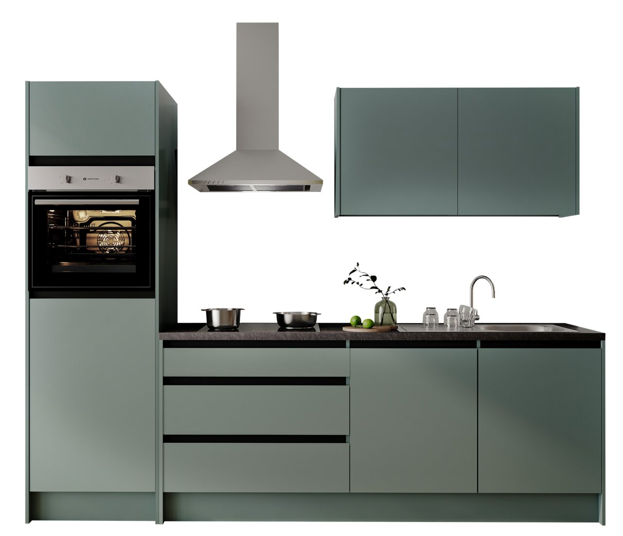 Yourkitchen Küchenblock Basis 273 TROJA
